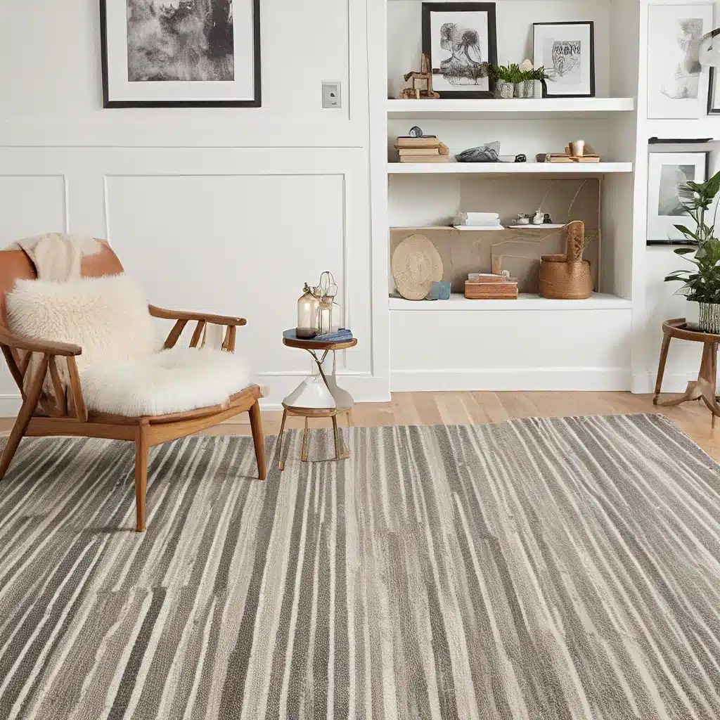 Stripes, Solids, and Spotless Floors: Rug Styling Made Easy